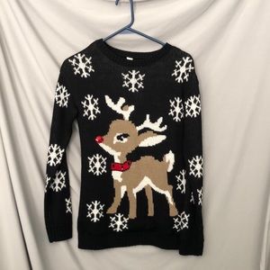 Reindeer Christmas sweater